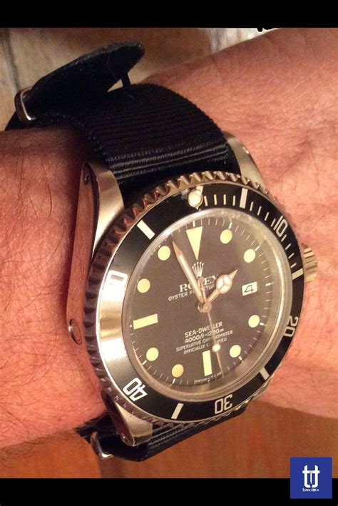 rolex submariner con cinturino in pelle|rolex submariner.